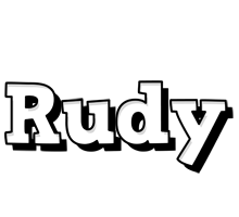 rudy snowing logo