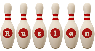 ruslan bowling-pin logo