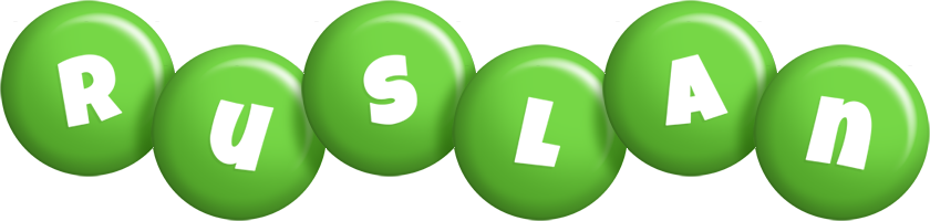 ruslan candy-green logo