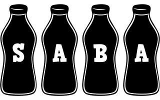 saba bottle logo