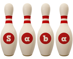 saba bowling-pin logo