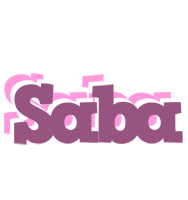 saba relaxing logo