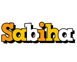 sabiha cartoon logo