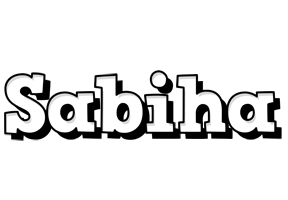 sabiha snowing logo