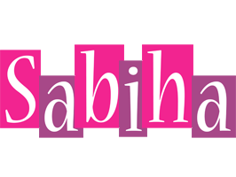 sabiha whine logo