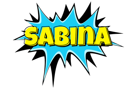 sabina amazing logo