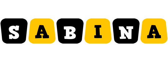 sabina boots logo