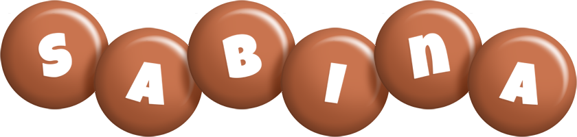 sabina candy-brown logo