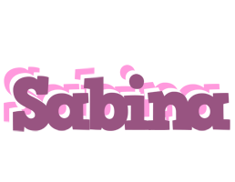 sabina relaxing logo