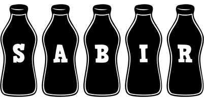 sabir bottle logo