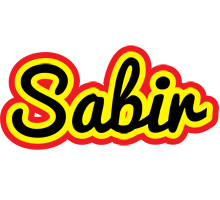 sabir flaming logo