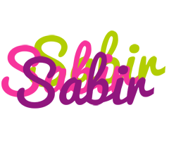 sabir flowers logo