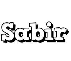 sabir snowing logo