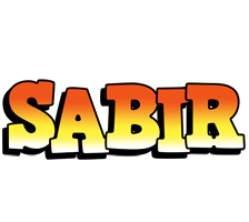 sabir sunset logo