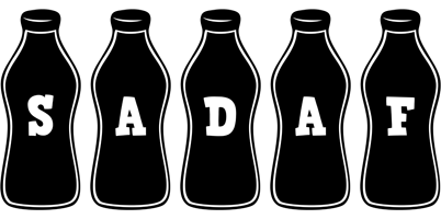 sadaf bottle logo