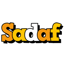 sadaf cartoon logo