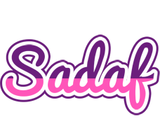 sadaf cheerful logo