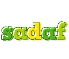 sadaf juice logo