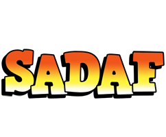 sadaf sunset logo