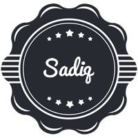 sadiq badge logo