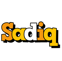 sadiq cartoon logo