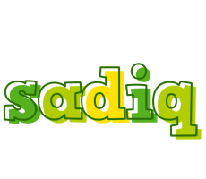 sadiq juice logo