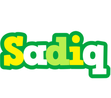 sadiq soccer logo