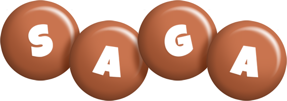 saga candy-brown logo