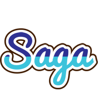 saga raining logo