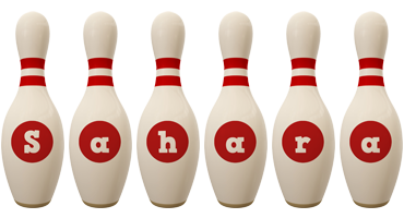 sahara bowling-pin logo