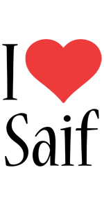 saif i-love logo