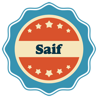 saif labels logo