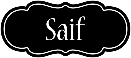 saif welcome logo