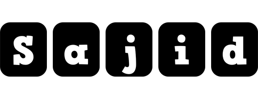 sajid box logo