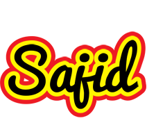 sajid flaming logo