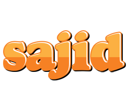 sajid orange logo