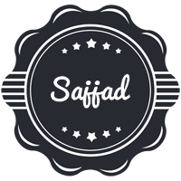 sajjad badge logo