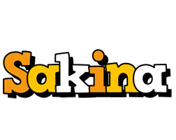 sakina cartoon logo