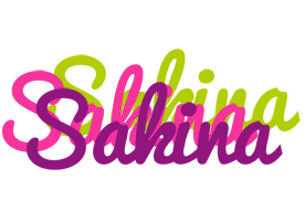 sakina flowers logo