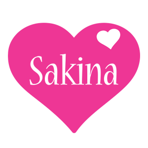 sakina love-heart logo