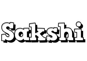 sakshi snowing logo