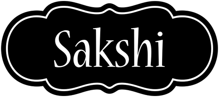 sakshi welcome logo