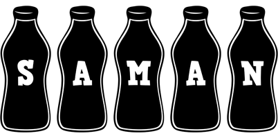 saman bottle logo