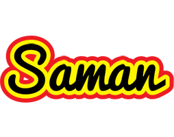saman flaming logo