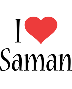saman i-love logo