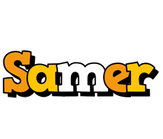 samer cartoon logo