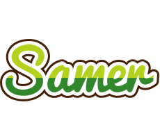 samer golfing logo