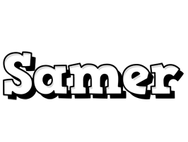 samer snowing logo