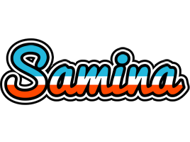 samina america logo