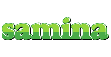 samina apple logo